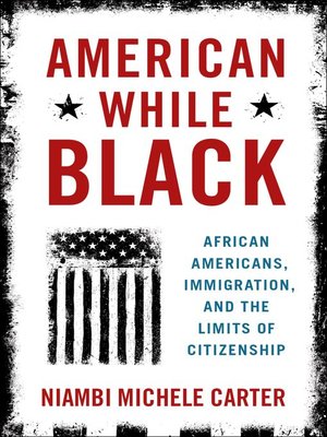 cover image of American While Black